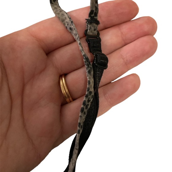 Aritzia Wilfred 100% silk snake-print spaghetti strap dress - Picture 5 of 7